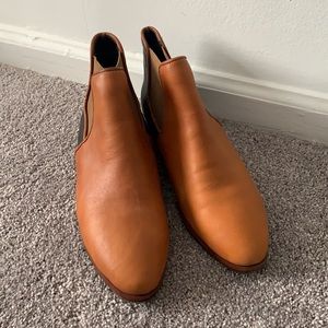 Tan Leather Women's Shoes